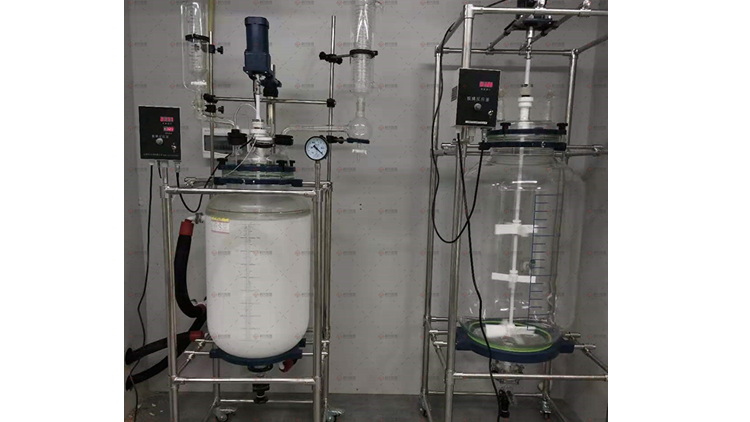 上?？婆d儀器與重慶某生物公司合作現場